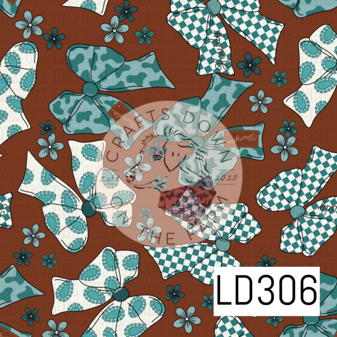 Turquoise Bows