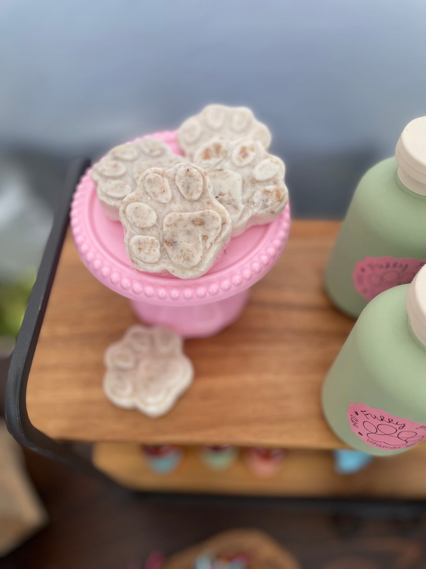 Soothing shampoo bar