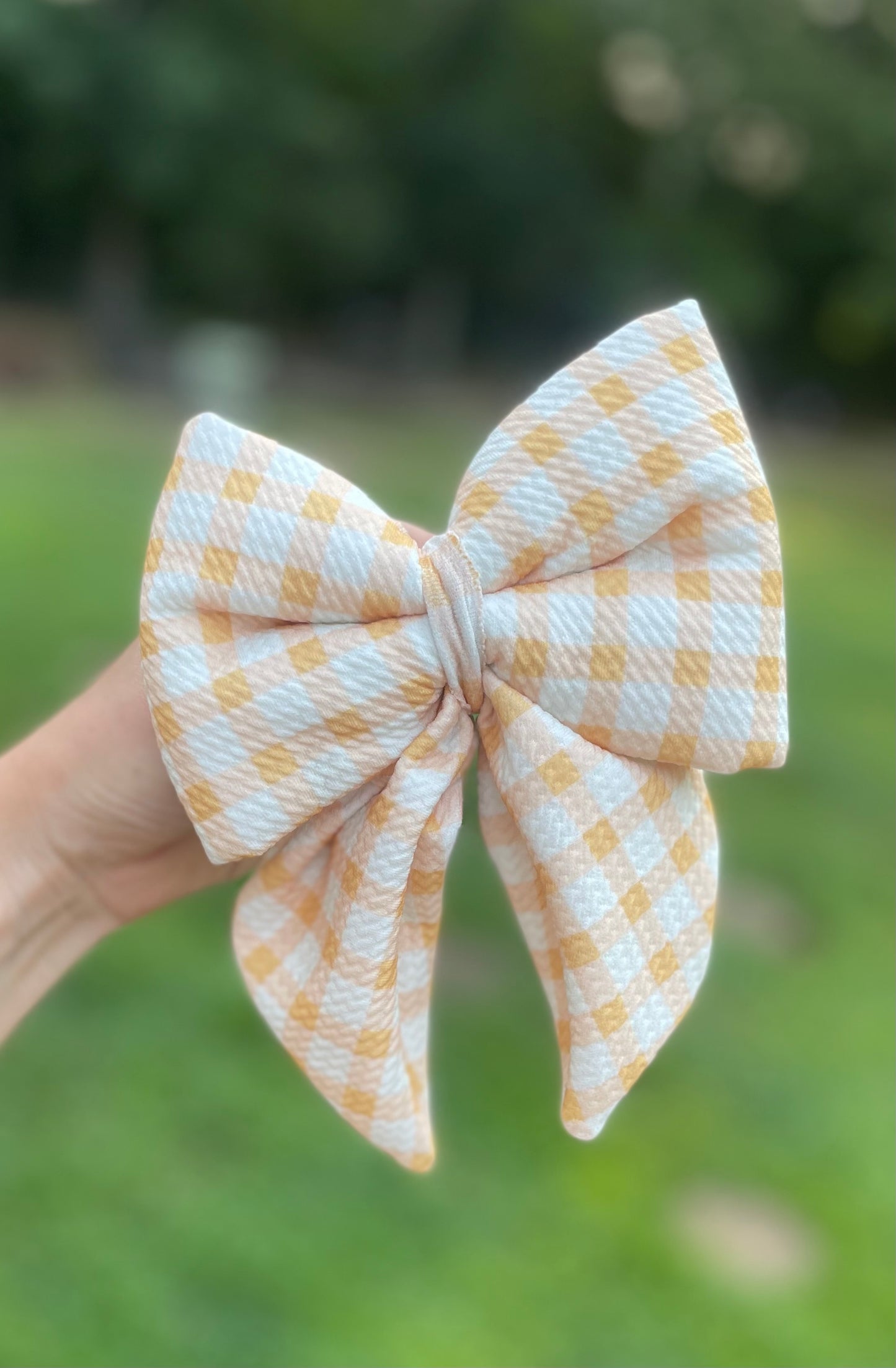 Gingham Bows & Bow Ties