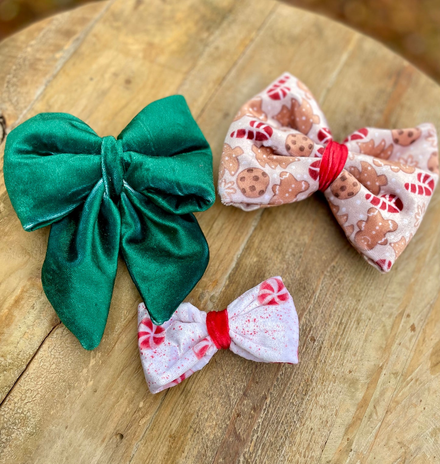 Velvet Christmas Bow
