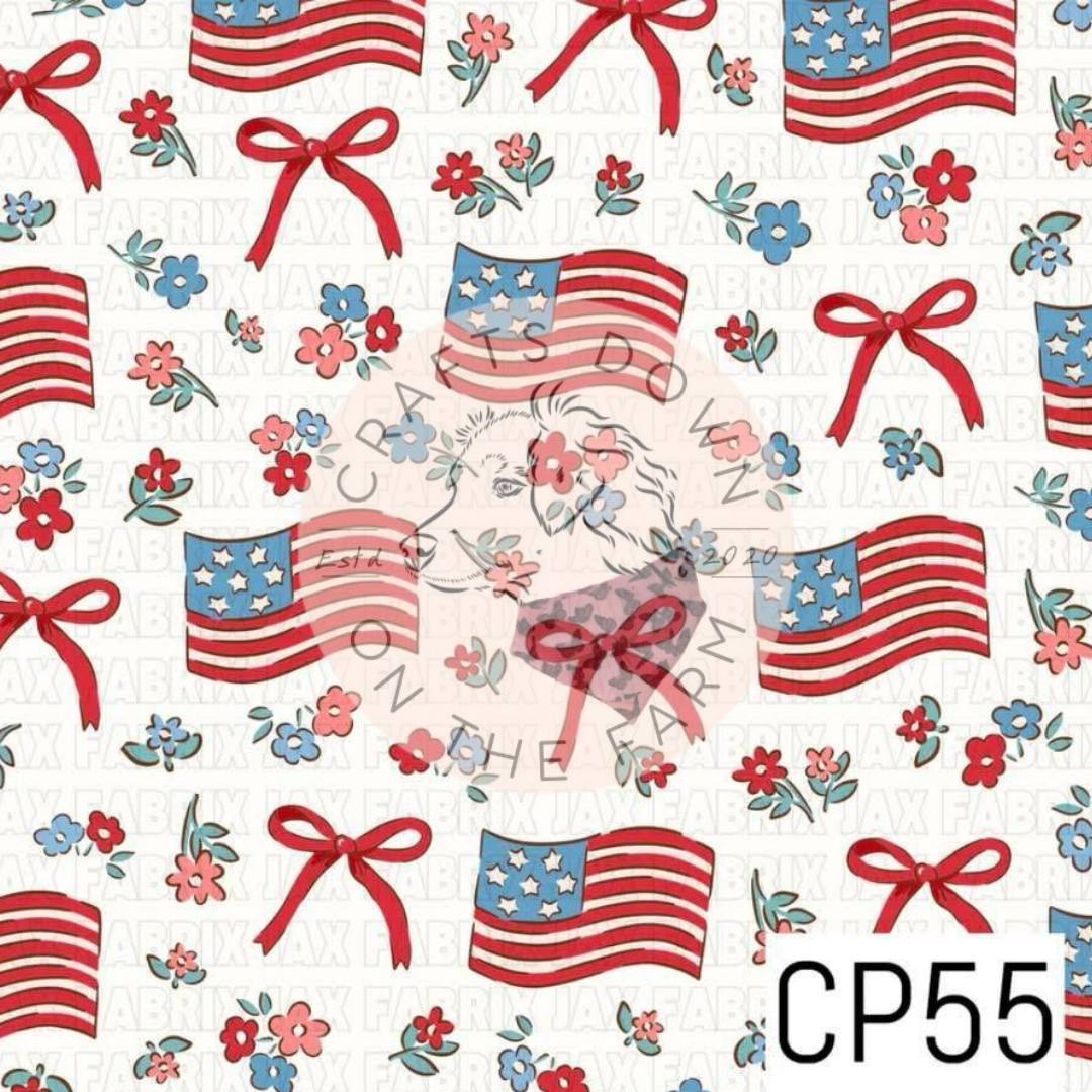 Floral Flags & Bows