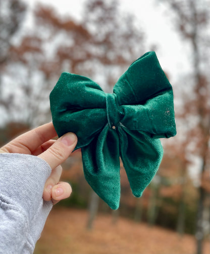 Velvet Christmas Bow