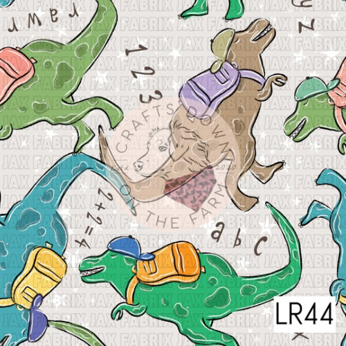 Back to school dinos
