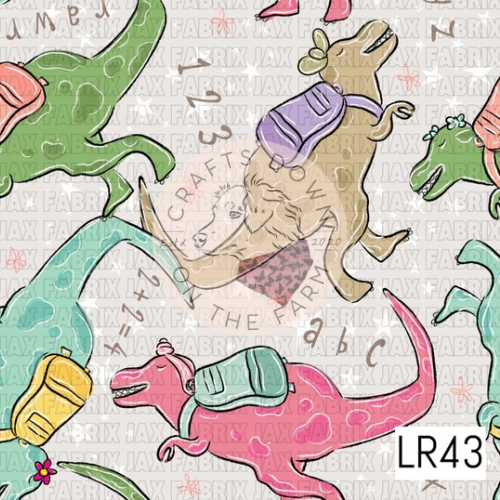 Back to school dinos