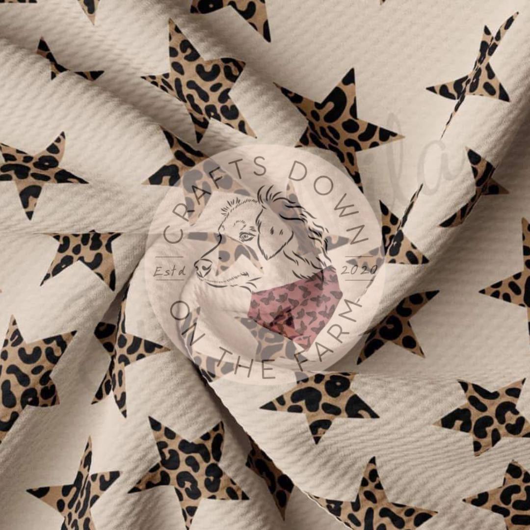 Retro star leopard