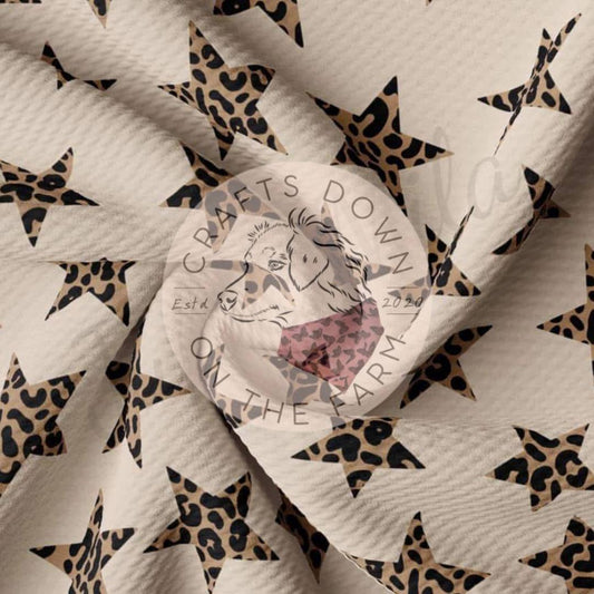 Retro star leopard