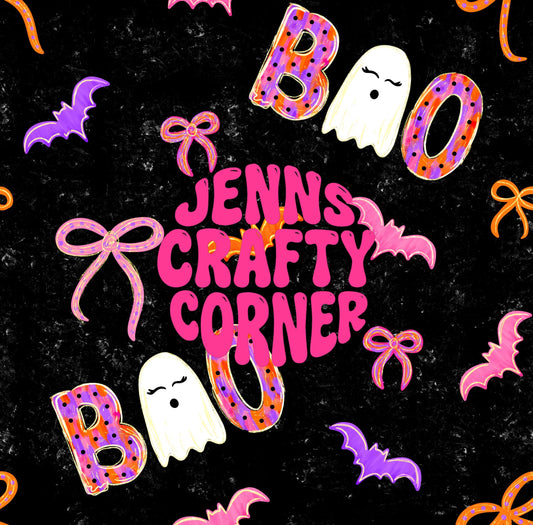BOO Pink Bows