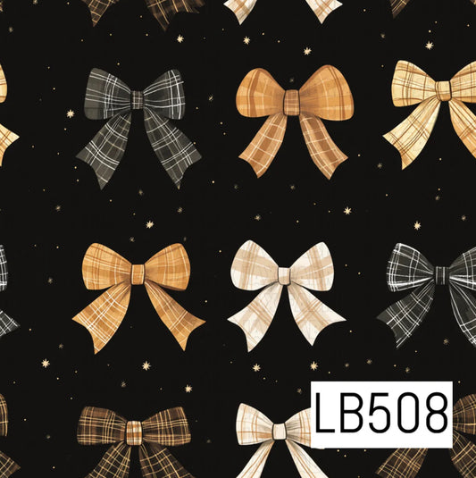 Plaid Fall Bows