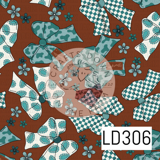 Turquoise Bows