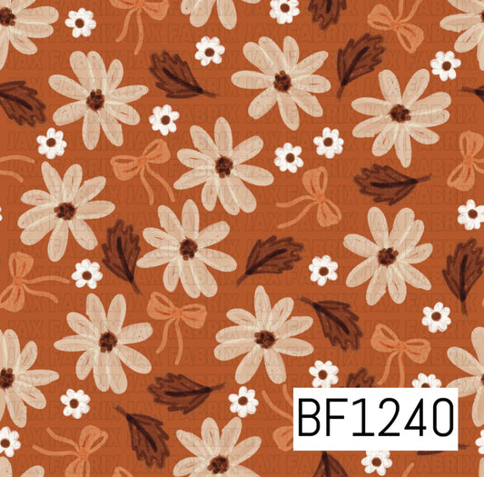 Fall Floral and Bows