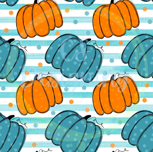 Neon Pumpkins