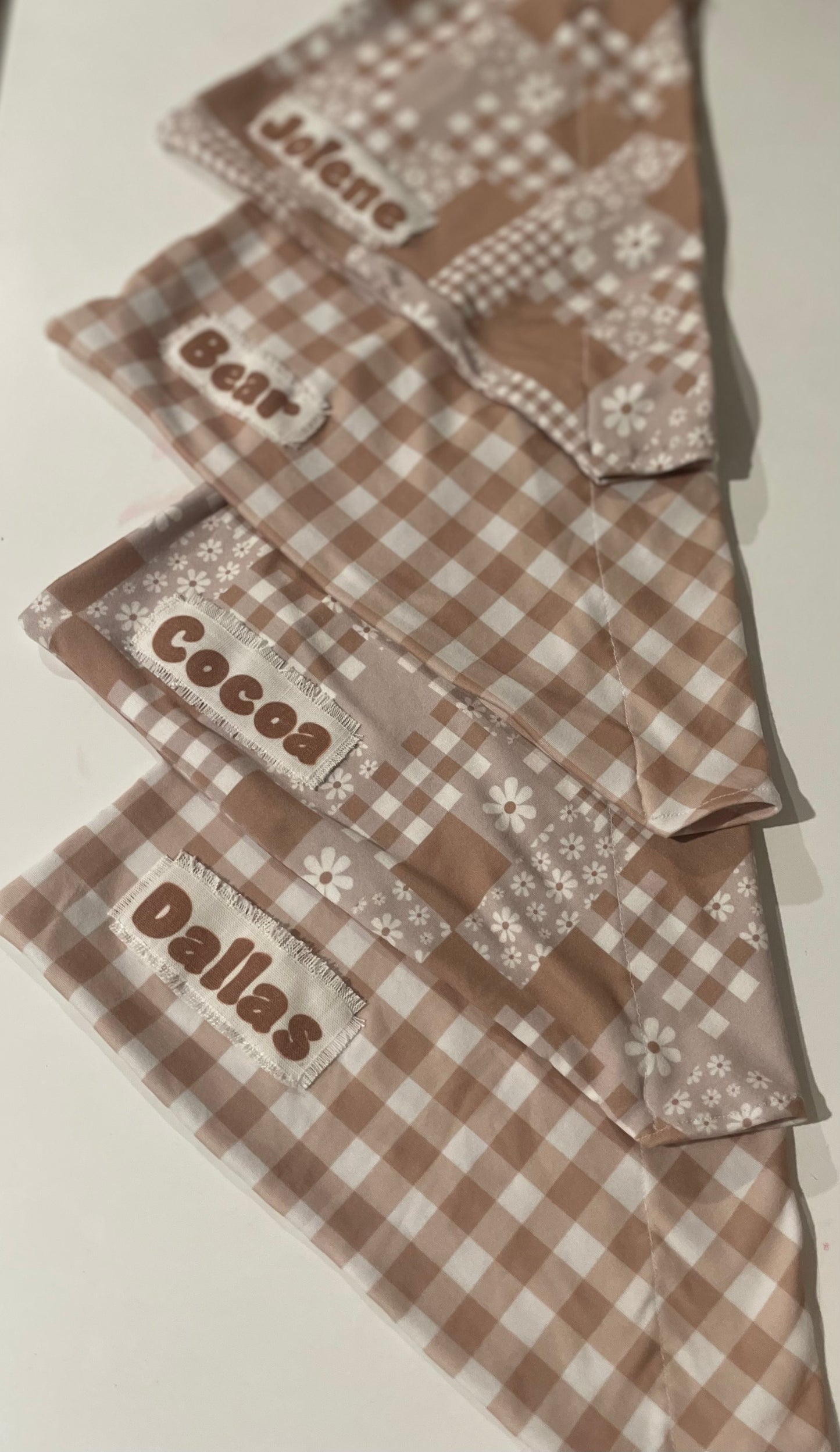 Beige Gingham