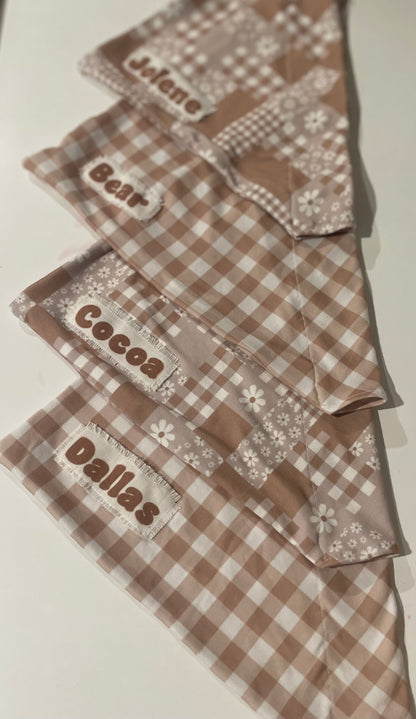 Beige Gingham