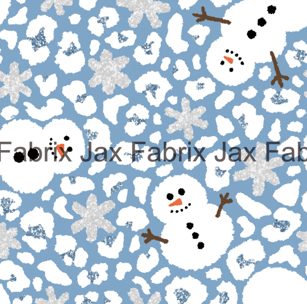 Leopard Snowman
