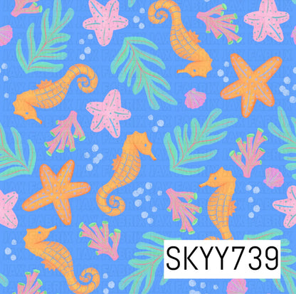 Sea horse ocean