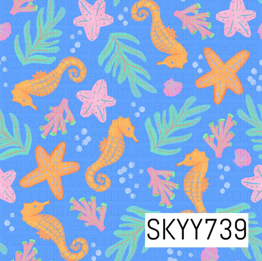 Sea horse ocean