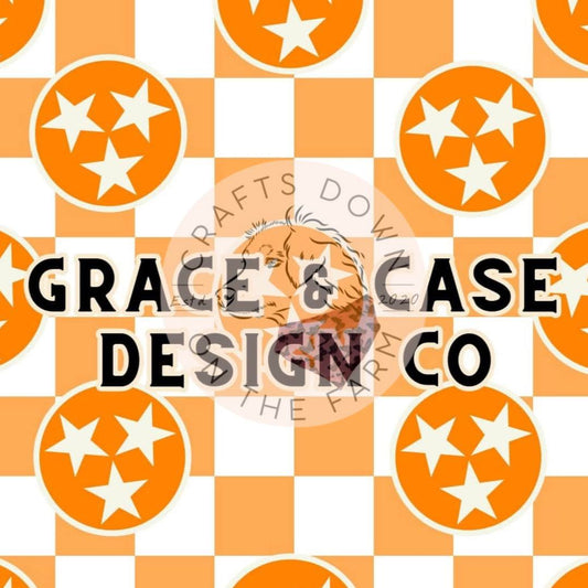 Checkered tri star