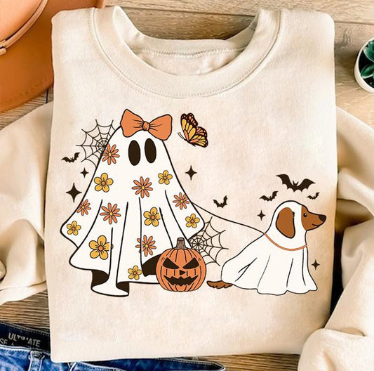 Dog Ghost Sweatshirt
