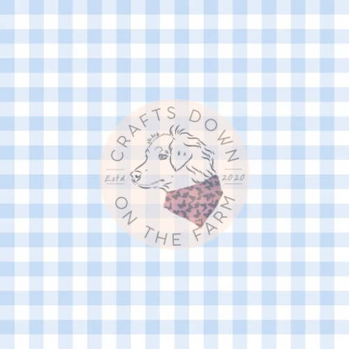 Baby Blue Gingham