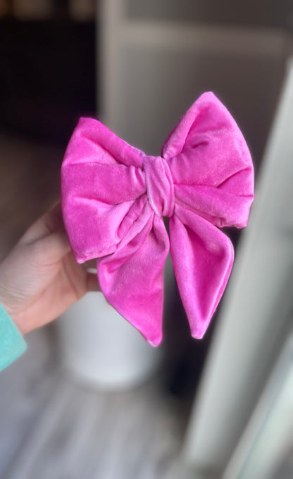 Velvet Valentine Bows & Bow ties