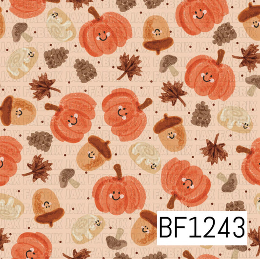 Tossed pumpkins