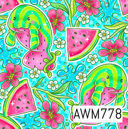 Watermelon Manatees