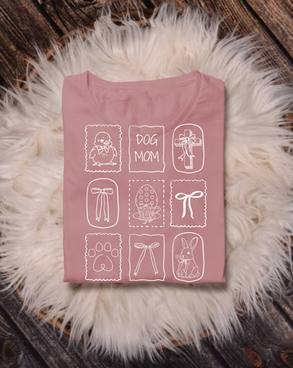 Easter Dog Mom Tee