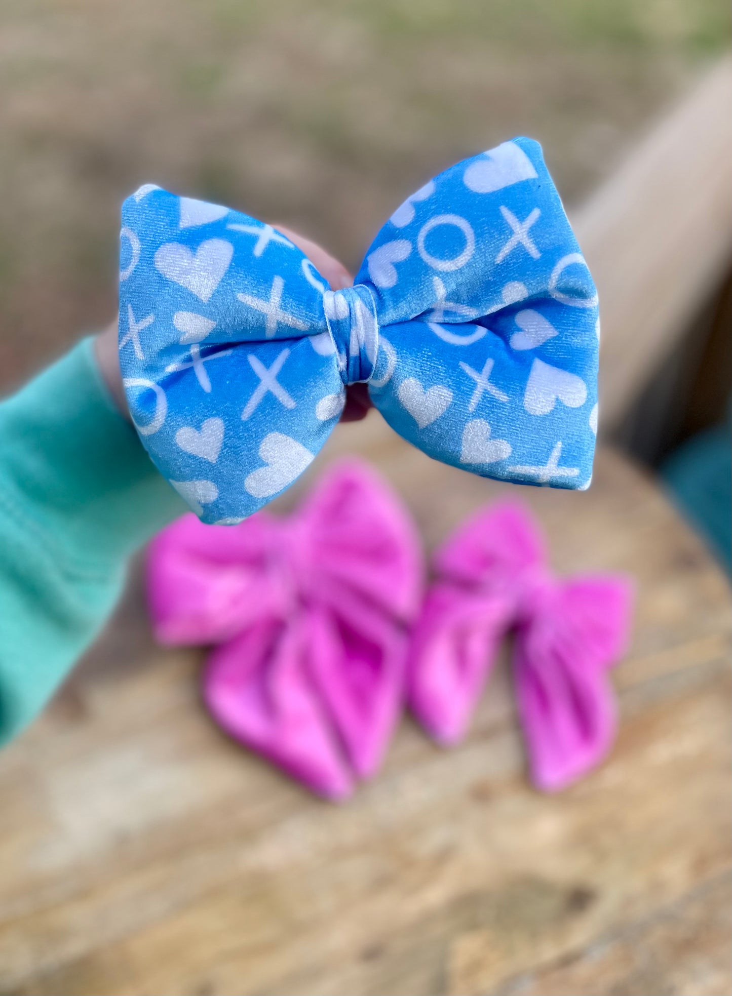 Velvet Valentine Bows & Bow ties