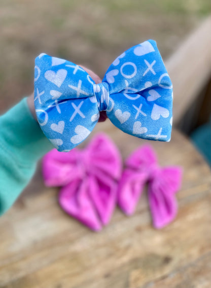 Velvet Valentine Bows & Bow ties