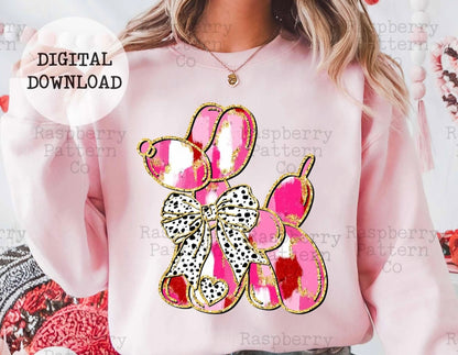 Balloon Dog Valentine Tee