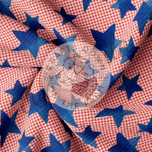 Gingham Stars