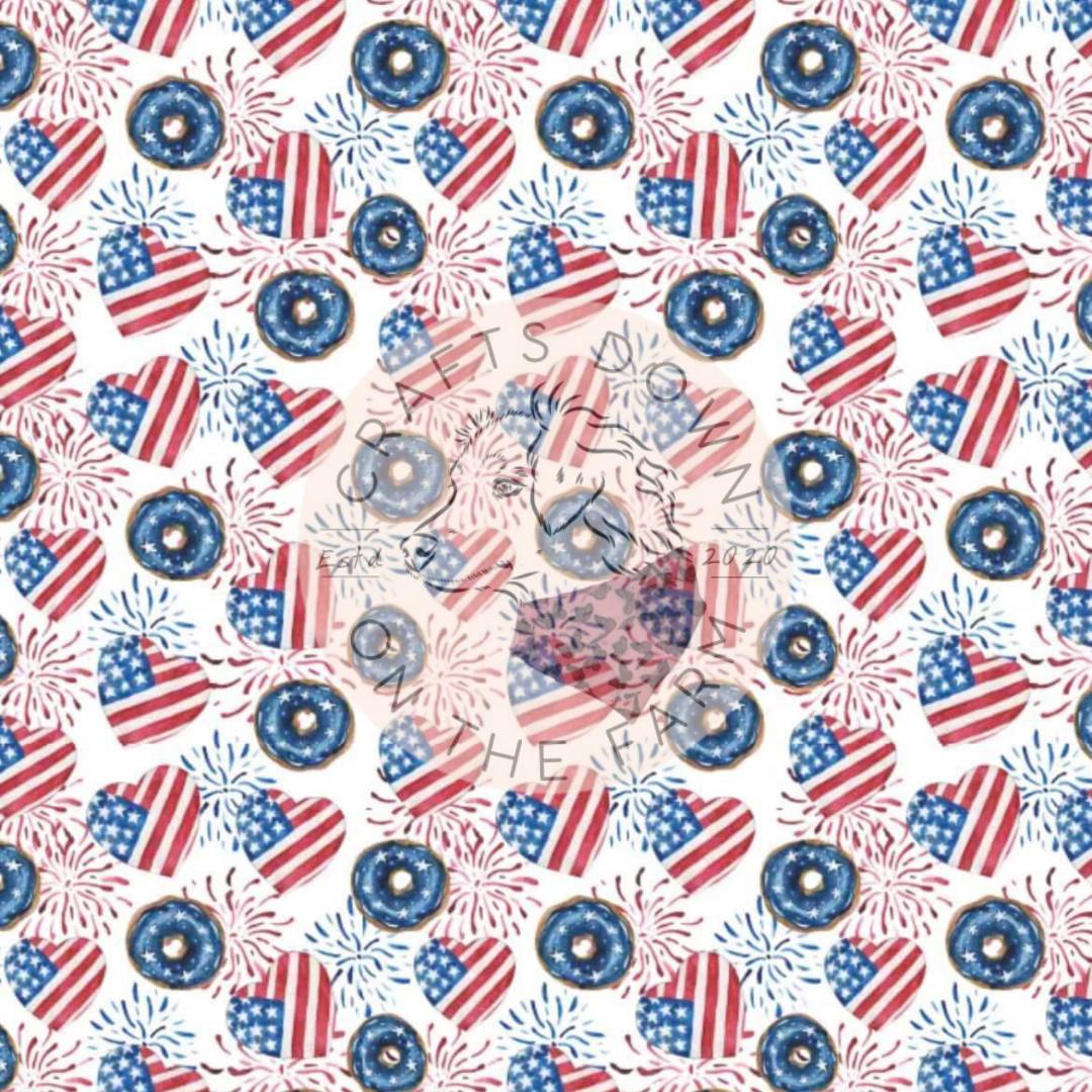 Patriotic Donuts