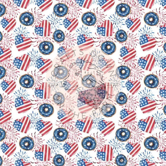 Patriotic Donuts